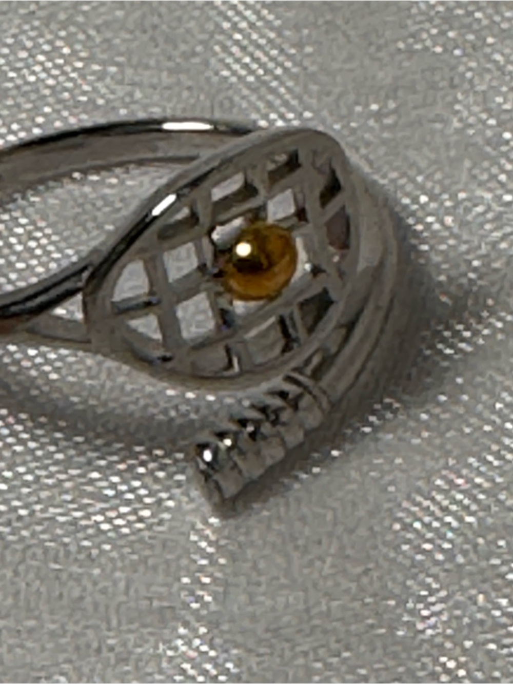 Vtg Sterling Silver 925 Tennis Racket Ball Wrap Ring Sports Novelty - Picture 5 of 5